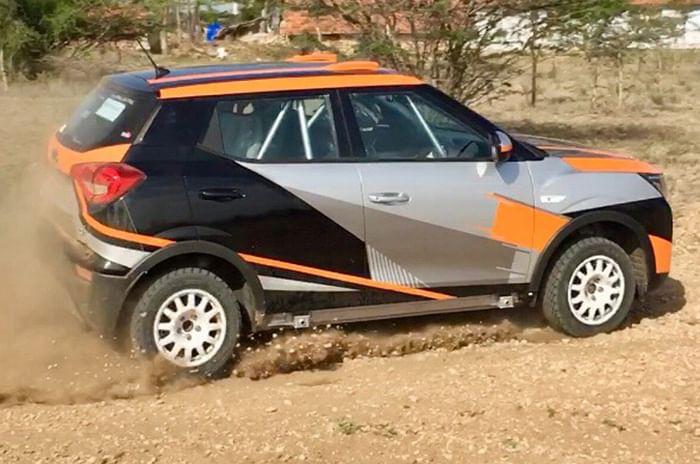 Rally-spec Mahindra XUV300 revealed