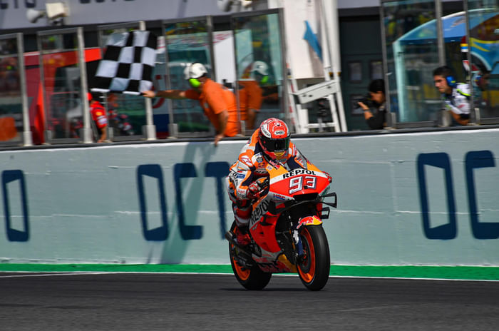 San Marino MotoGP: Marquez beats Quartararo in last lap duel