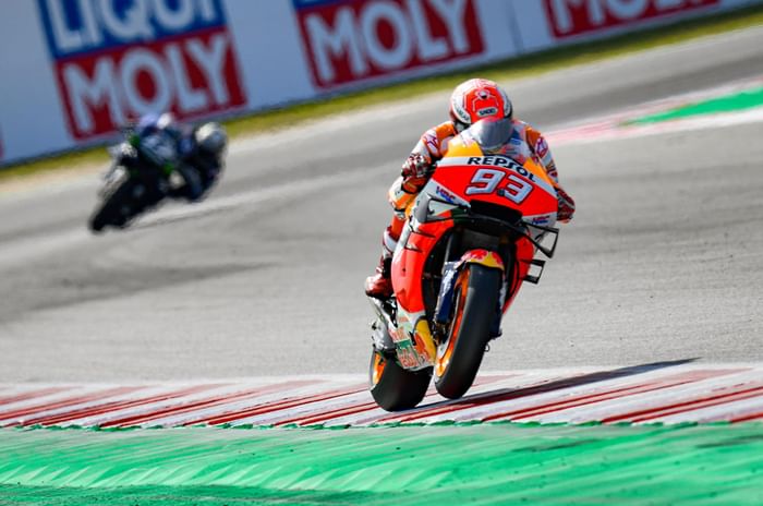 San Marino MotoGP: Marquez beats Quartararo in last lap duel