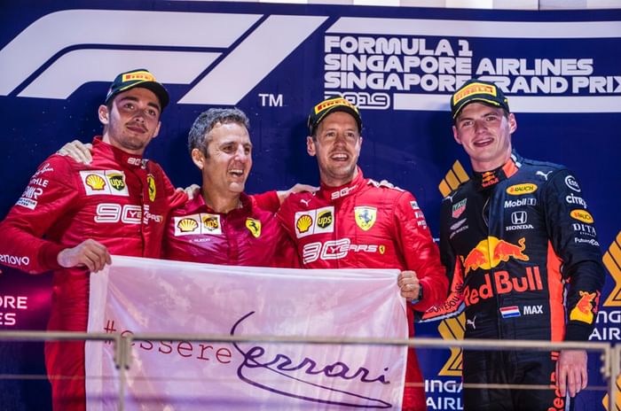 2019 Singapore GP: Vettel celebrates first win in over a year