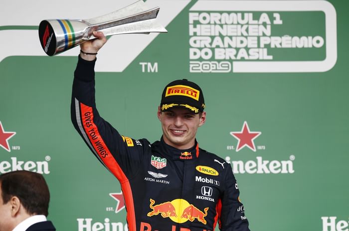 Verstappen wins 2019 Brazil GP as Ferrari drivers collide