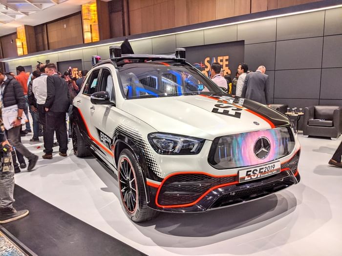 2019 Mercedes-Benz ESF safety vehicle showcased in India
