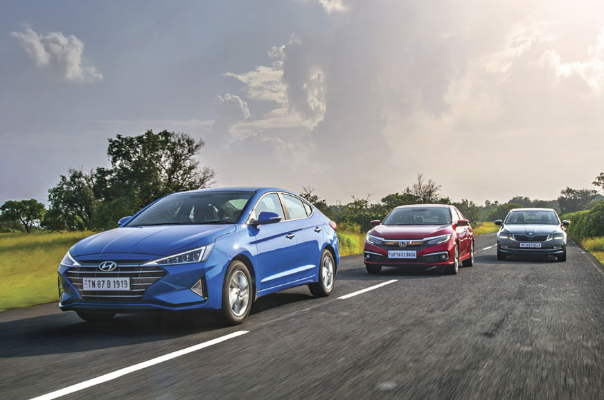 2019 Elantra vs Civic vs Octavia comparison - Image 1