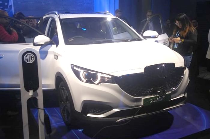 MG ZS EV debuts in India ahead of January 2020 launch