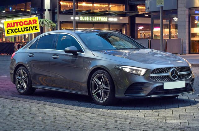 Mercedes-Benz A-class sedan India debut at Auto Expo 2020