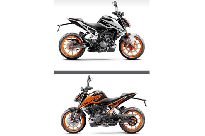 BS6 KTM 200 Duke to share design with the 250 Duke
