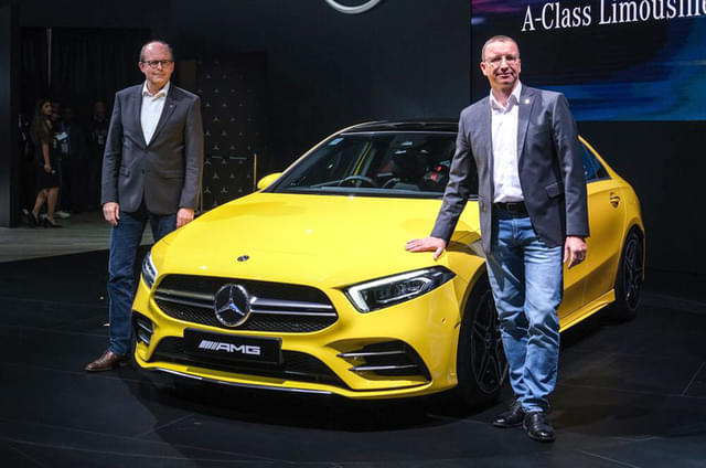 Mercedes-Benz A-Class sedan makes India debut in AMG A35 ...