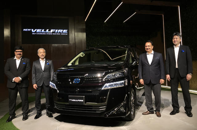 Toyota Vellfire launched at Rs 79.50 lakh