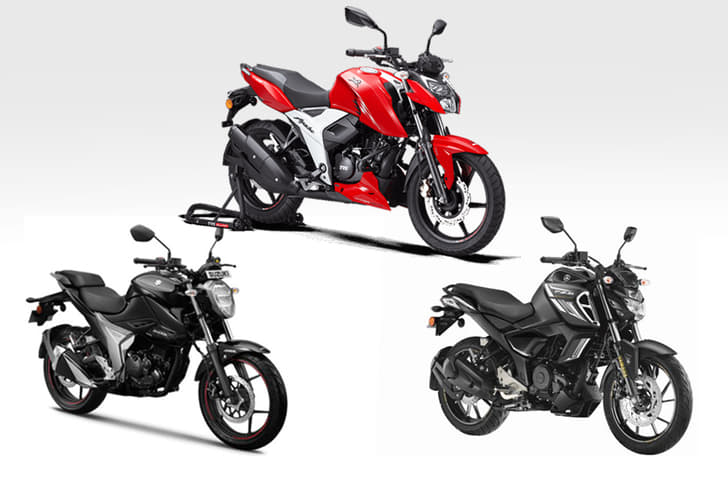 2020 TVS Apache RTR 160 4V vs rivals: Specifications comparison