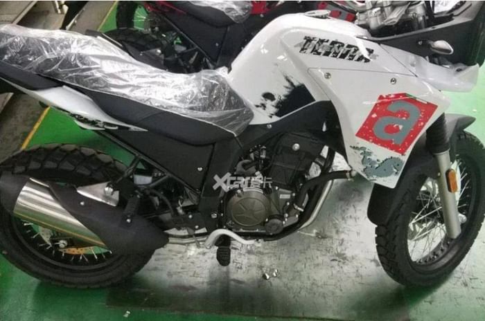 Aprilia Terra 250 adventure bike spied