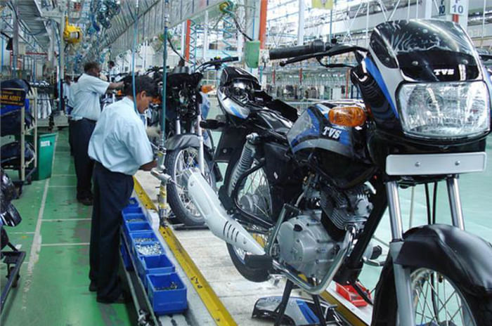 TVS reports zero domestic sales in April