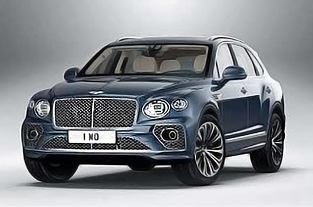Bentley Bentayga facelift images surface online