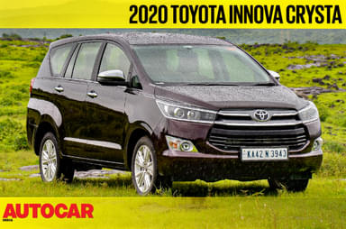 2020 Toyota Innova Crysta 2.4 diesel AT video review