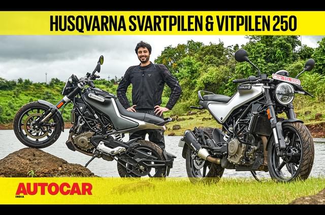 Husqvarna Svartpilen 250, Vitpilen 250 video review