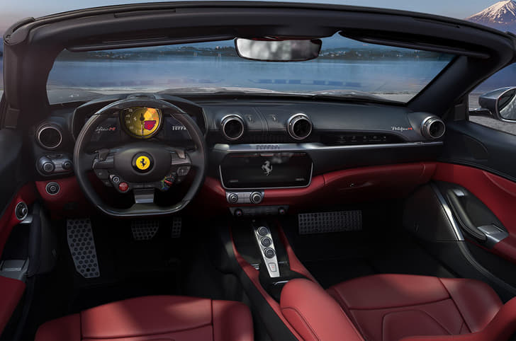 Ferrari Portofino M interior