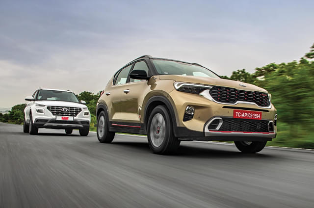 Kia Sonet vs Hyundai Venue comparison