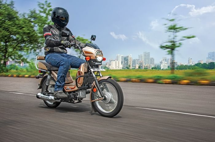 TVS XL 100 Comfort i-Touchstart review, test ride