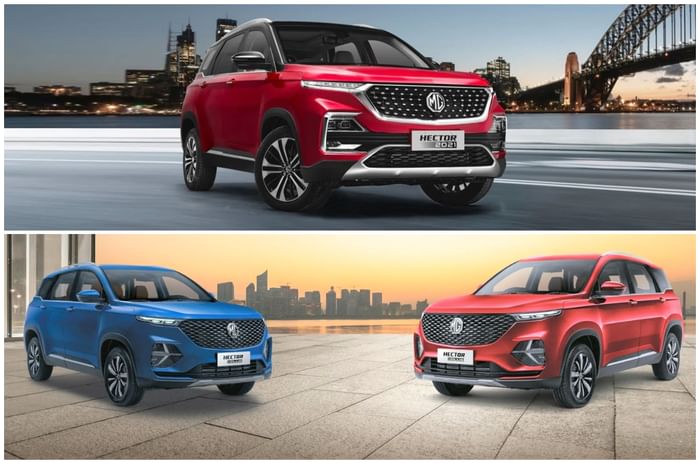 2021 MG Hector, Hector Plus price, variants explained