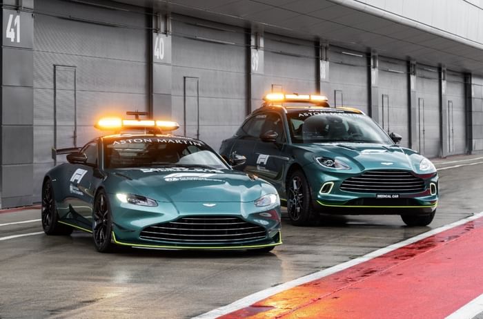New Aston Martin Vantage F1 safety car revealed