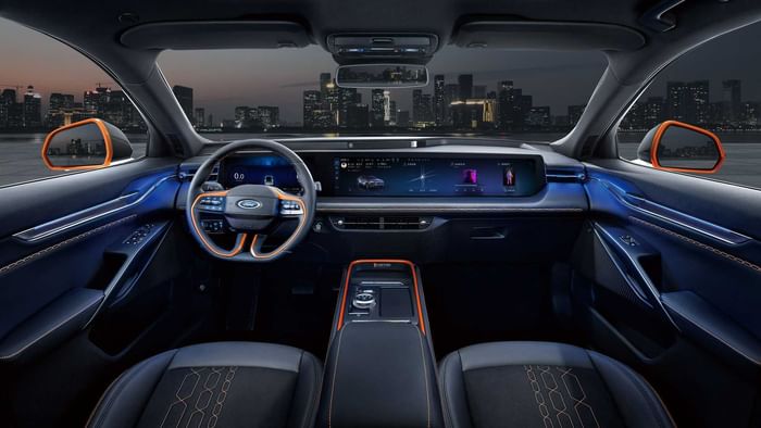 Ford Evos crossover revealed at the Shanghai Auto Show 2021