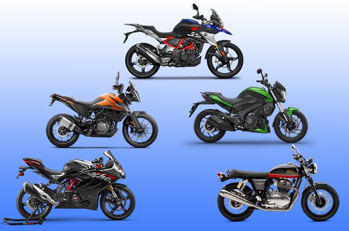 Top 5 bikes under Rs 4 lakh in India