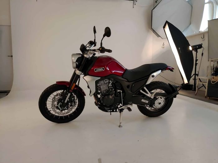 Jawa 500cc scrambler unveiled, but it's not what you think