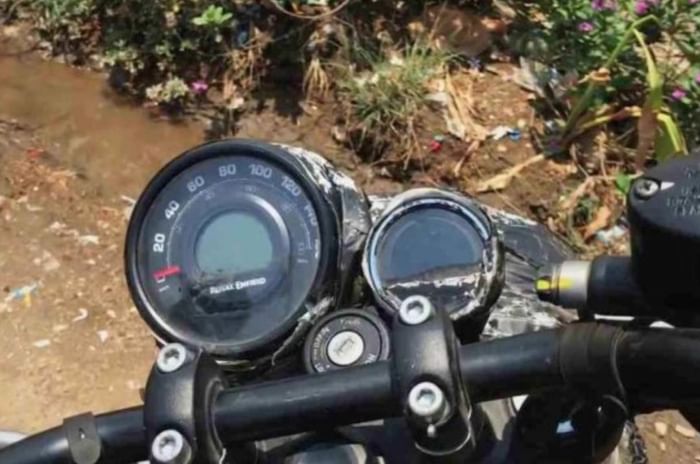 Muscular looking Royal Enfield 350cc street bike spied again
