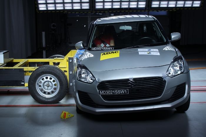 Made in India Suzuki Swift scores zero stars in Latin NCAP crash test