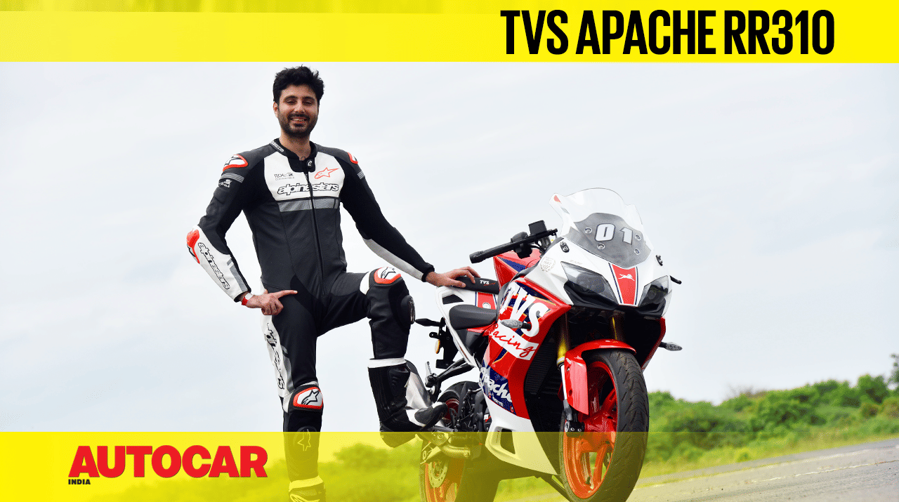 2021 TVS Apache RR 310 video review
