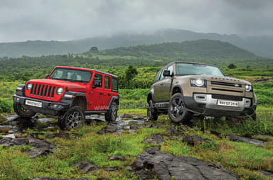 Jeep Wrangler vs Land Rover Defender comparison