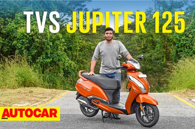 TVS Jupiter 125 video review