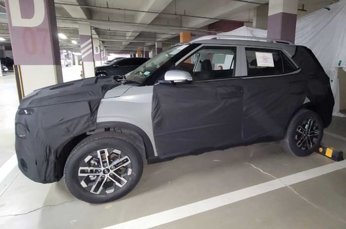 Hyundai Venue facelift spied for the first time