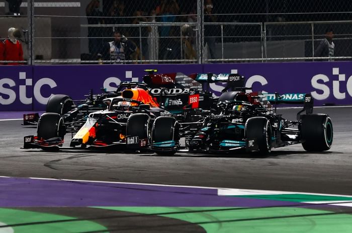 Hamilton wins Saudi Arabian GP to draw level with Verstappen