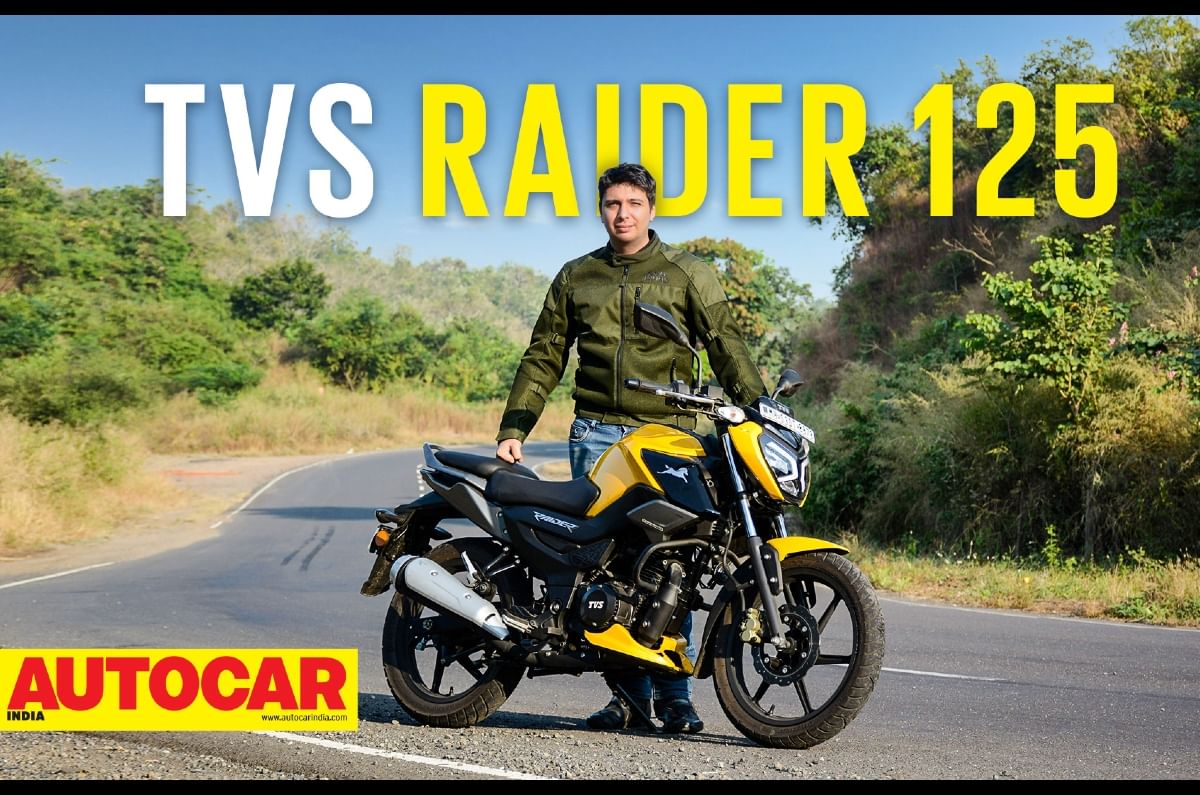 TVS Raider 125 video review 