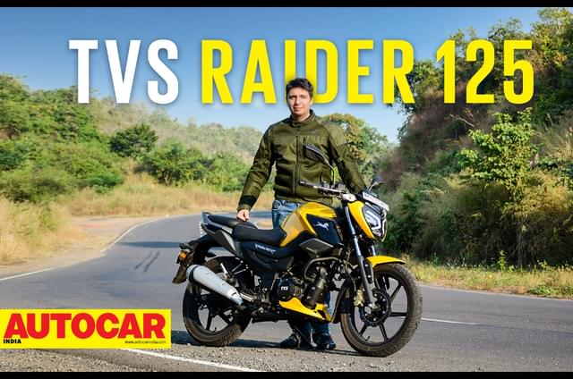 TVS Raider 125 video review 