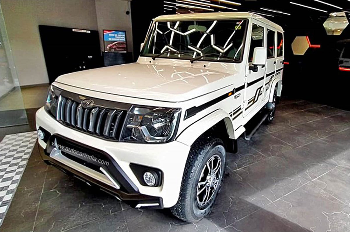 bolero top model 2018 on road price