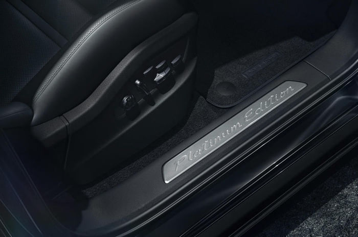 Porsche Cayenne Platinum Edition scuff plate 