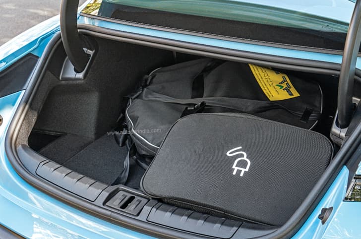 Porsche Taycan boot image