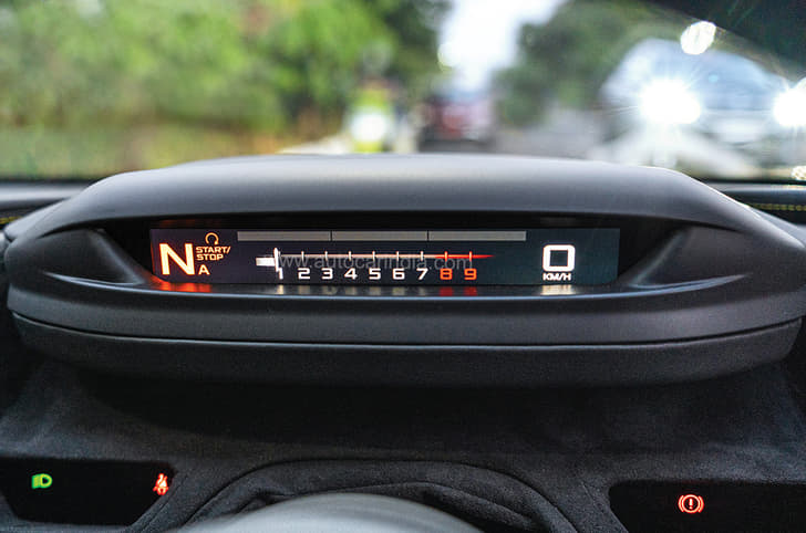 McLaren 720S Spider interior
