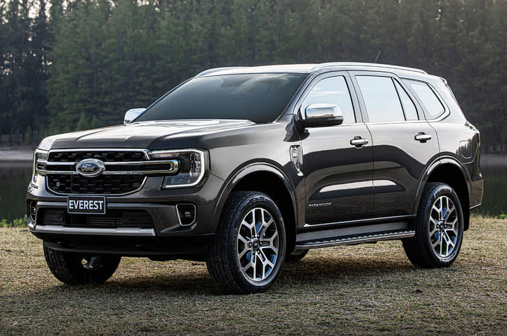 2022 Ford Everest front