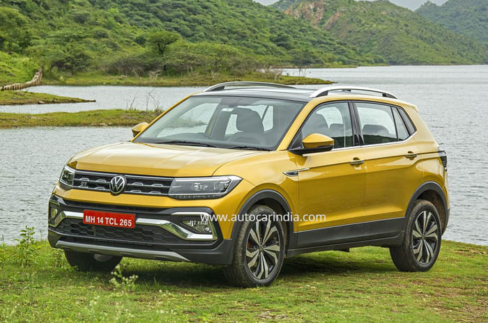 Renault Duster vs Volkswagen Taigun: which to buy? Volkswagen Taigun front quarter