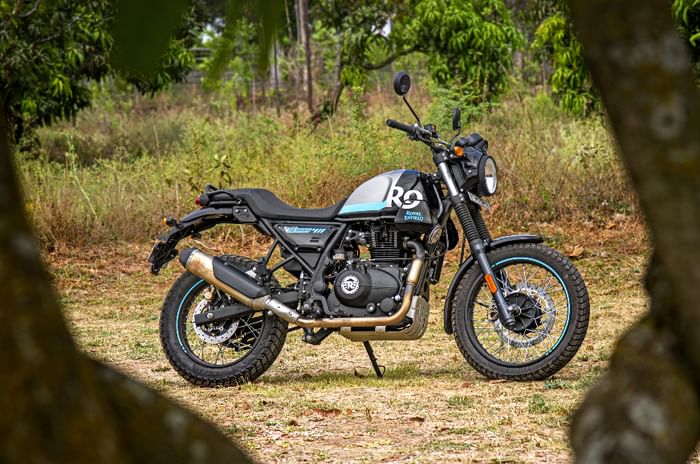 Royal Enfield Scram 411 review: More than a naked Himalayan? Royal Enfield Scram 411 side profile