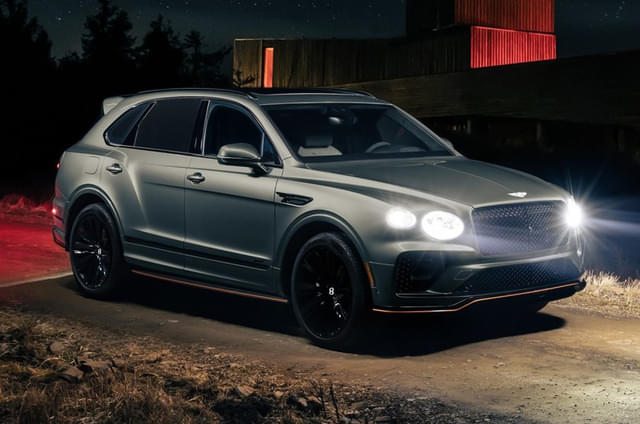 Bentley Bentayga Speed Space Edition revealed