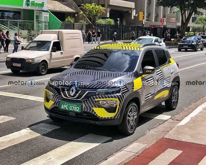 Renault Kwid E-Tech EV begins road testing | Autocar India