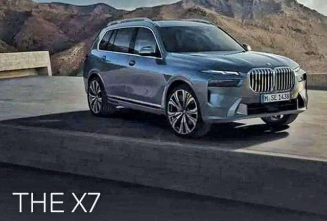2023 BMW X7 facelift leaked ahead of global debut