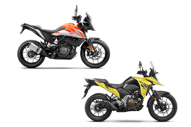 Suzuki V-Strom SX vs KTM 250 Adventure: specifications comparison