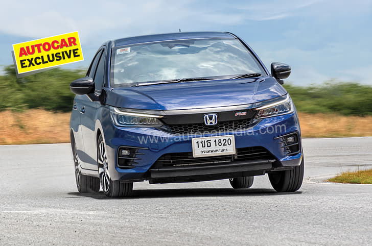 Honda City Hybrid front action