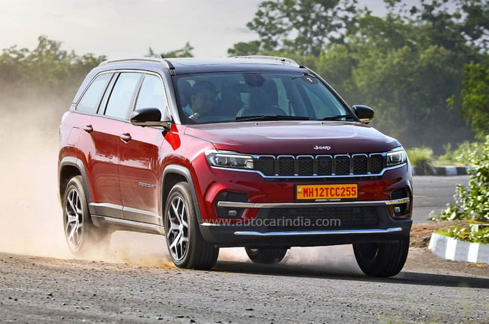 Jeep Meridian or Toyota Fortuner: which to buy? Jeep Meridian front quarter