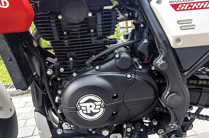 Royal Enfield Scram 411 engine image