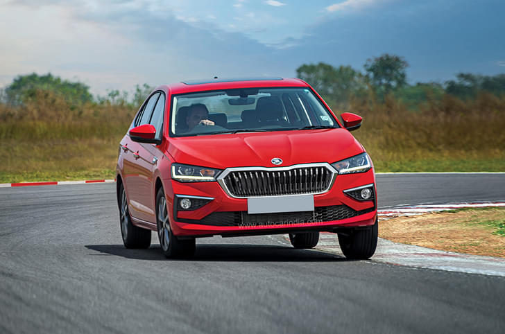 Skoda Slavia front three quarter